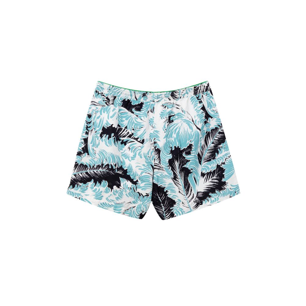 Bottega Veneta White Polyamide Swim Short