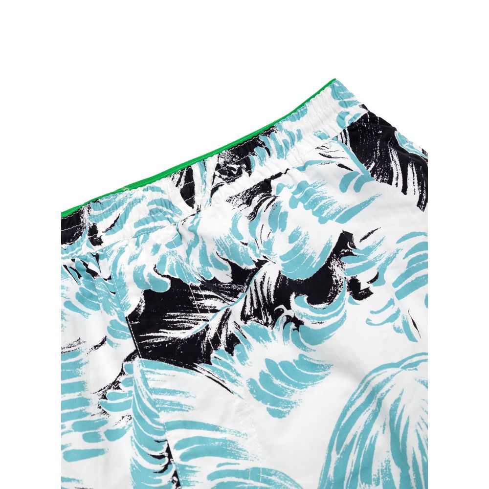 Bottega Veneta White Polyamide Swim Short