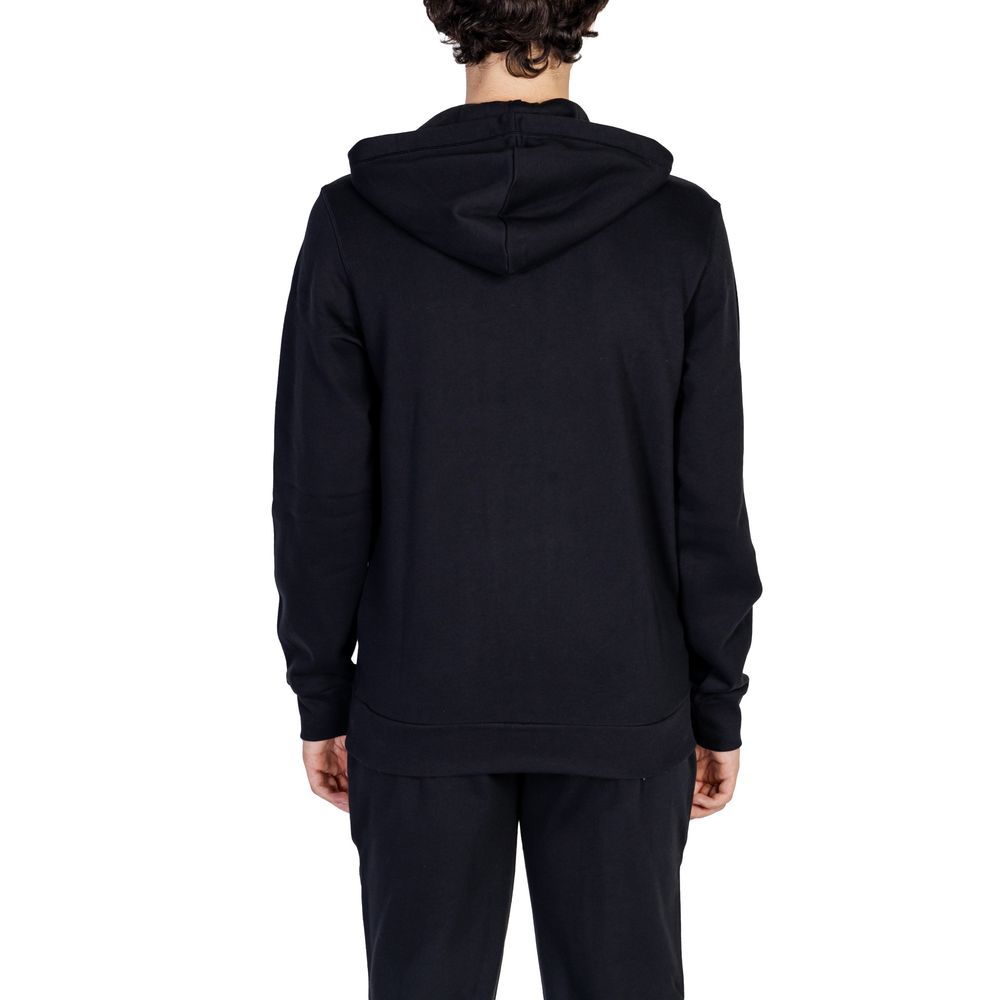 Emporio Armani Underwear Black Cotton Hoody