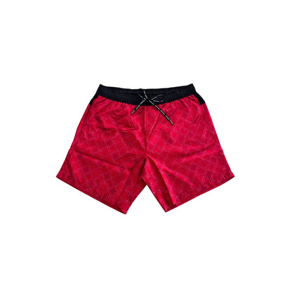 Trussardi Beachwear piros poliészter férfi fürdőruha