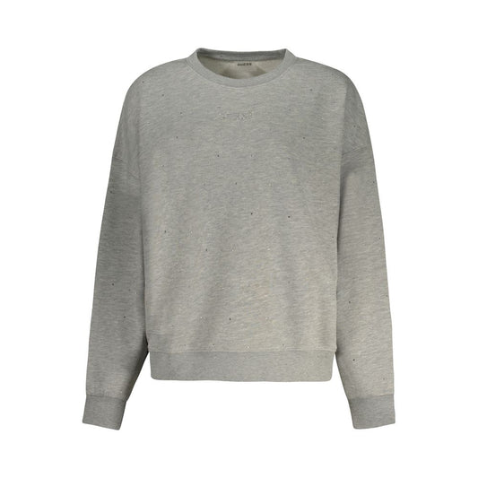 Guess Jeans Gray Cotton Sweater