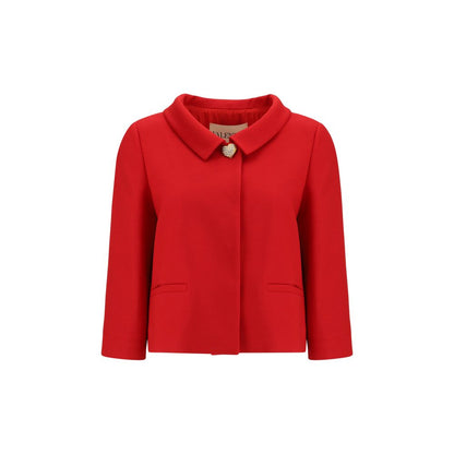 Valentino Heart-shaped button Blazer