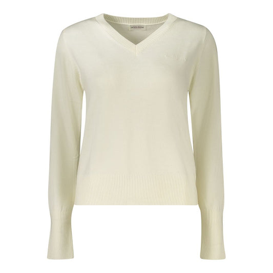 Guess Jeans White Wool Sweater