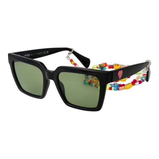 Guess Black Unisex Sunglasses